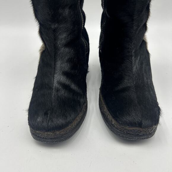German Luna Eskimo Boots. Genuine fur! Genuine sheepskin lined Women’s Size 6 - Picture 3 of 13
